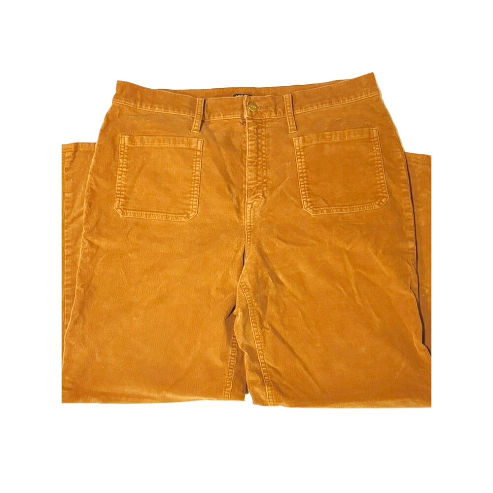 J.Crew Women’s Rust Corduroy 90s Straight Pants 32